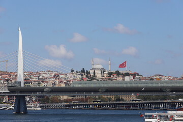 Fototapeta premium view of the city