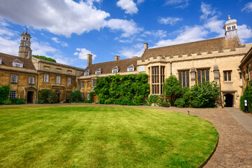Fototapeta na wymiar Cambridge University, England, United Kingdom