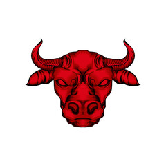 Red bull vector illustration