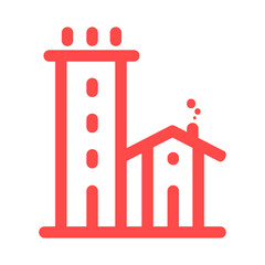 Vector Buildings Clipart