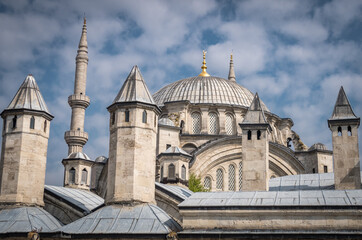 Naklejka na ściany i meble Nuruosmaniye Mosque, Istanbul, Turkey