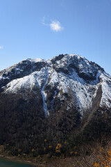 Mountain climbing in winter, Nikko, Shirane
