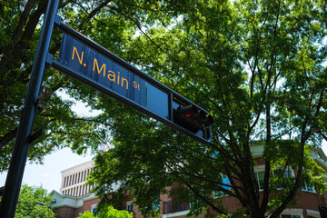 Cityscape of Greenville, South Carolina