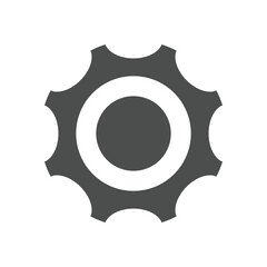 Setting icon pack for apps or web interface. Set of settings, Gear, Cog icon vector. Sign flat style setting or gear
