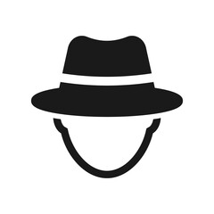 Farmer Avatar icon. Farm concept illustration