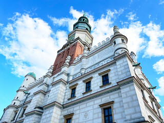 The Museum of the History of Poznan in Poland on the old Market Square