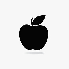 apple on a white background