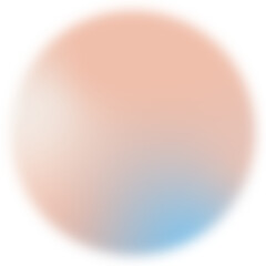 Blurred gradient circle