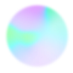 Blurred gradient circle