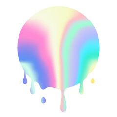 Wavy liquid circle