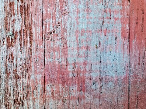 rugged aged peeling paint on wood