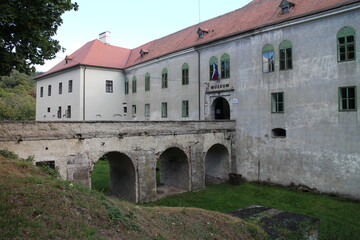 Fototapeta na wymiar Modry kamen castle in south of middle Slovakia