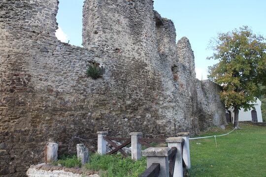 Modry Kamen Castle In South Of Middle Slovakia