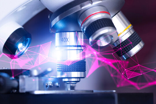 microscopio, analisi di laboratorio, scienza, medicina