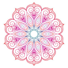 Mandala design for coloring books. vintage mandala Decorative round ornaments. Vintage decorative elements Oriental pattern. mandala Decorative background vector illustration.