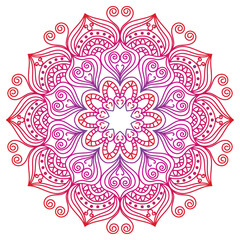 Mandala design for coloring books. vintage mandala Decorative round ornaments. Vintage decorative elements Oriental pattern. mandala Decorative background vector illustration.