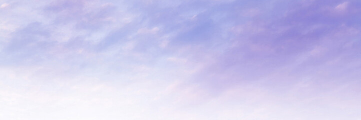 Purple sky with white cloud. The phenomenon of the arctic light curtain of wonderful colors Winter skies are cool days, nice weather and beautiful nature.