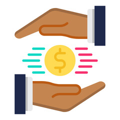 Financial control icon