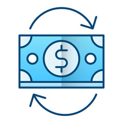 Cash flow icon