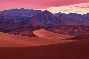 Fototapeta na wymiar Beauty of the Death Valley National Park from California, USA