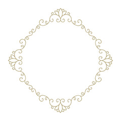 elegant, luxury label vector frame