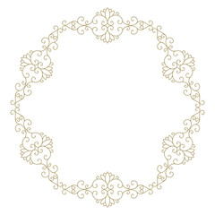 elegant, luxury label vector frame