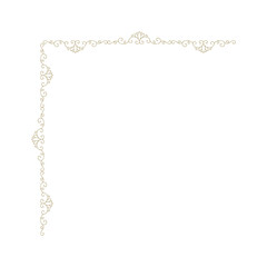 elegant, luxury label vector frame