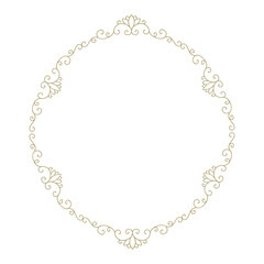 elegant, luxury label vector frame