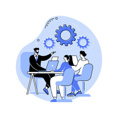 Legal advice for business isolated cartoon vector illustrations.