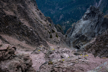Rocks in the Mountain