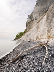 The cliffs are a piece of dynamic coastal nature, affected by wind and weather