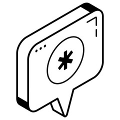 A medical chat line icon download