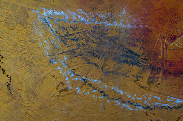 Texture Background Orange and Yellow Draw 