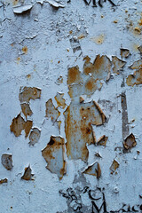 Peeling Paint on a Wall Texture