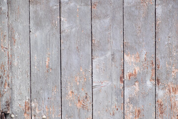Vintage wooden door background. Weathered wood background.