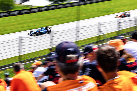 F2 car during Sprit Weekend at Formula 1 Grand Prix of Austria 2022 at Redbull Ring.