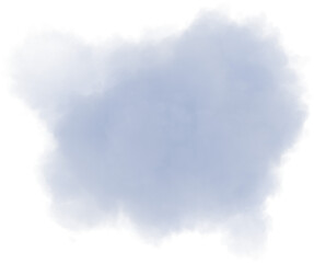 Obraz premium Realistic grey isolated fluffy cloud on the transparent background. 3d rendering 