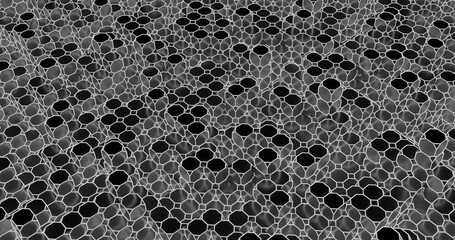 Obraz premium metal mesh background