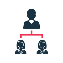 Digital, marketing direction icon. Simple vector design.