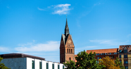 Fototapeta premium Hannover Stadt in Deutschland