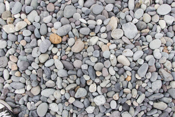 Piedras redondas de playa, piedras de mar