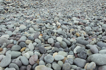 Piedras redondas de playa, piedras de mar
