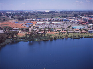 Benoni, South Africa aerial 1990's