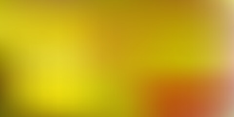 Light yellow vector gradient blur backdrop.