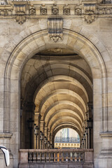 Opera National de Paris: Grand Opera (Garnier Palace) is famous neo-baroque building in Paris, France - UNESCO World Heritage Site.