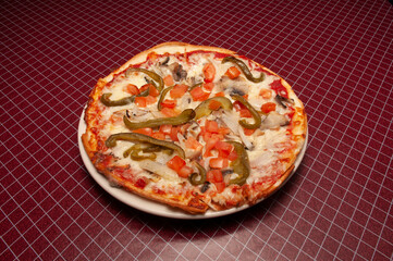 Delicious Italian Gluten Free Vegetarian Pizza