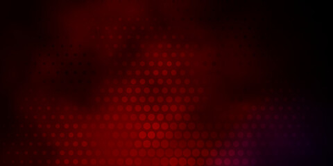 Dark Blue, Red vector texture with disks.