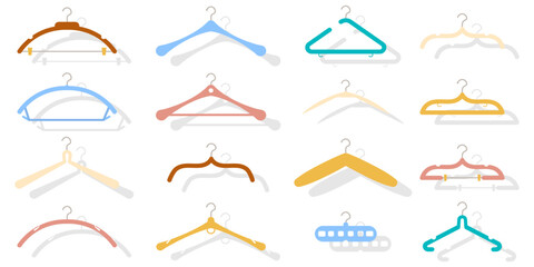 flat hangers for wardrobe, fashion clothes hanger