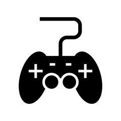 gamepad icon or logo isolated sign symbol vector illustration - high quality black style vector icons
