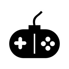 gamepad icon or logo isolated sign symbol vector illustration - high quality black style vector icons
